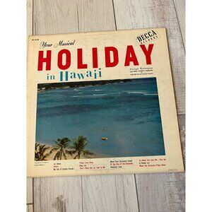 Your Musical Holiday In Hawaii Vinyl Record 33 1/3 RPM Paradise Islander DL 8138